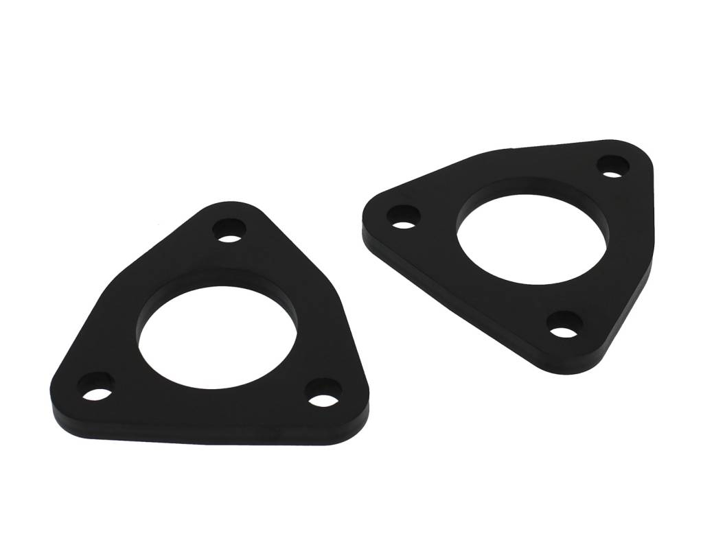 For 06-18 Dodge Ram 1500 2" Front Leveling Lift Kit Spacers Black 4WD 4x4