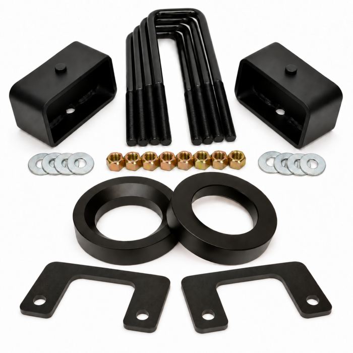 19-24 Chevy Silverado 1500 Trail Boss GMC Sierra 1500 AT4 2" Front 1" Rear Leveling Lift Kit | Made in USA