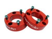 Chevy/GMC Leveling Kits - 07-23 Chevy GMC Silverado / Sierra 1500 2.5" Front Leveling Lift Kit RED