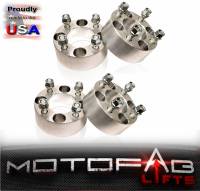 All Products - Product List - 2" Thick 4x4" Wheel Spacers 4pcs EZ Go Golf Cart Club Car 1/2"x20 
